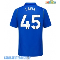 Camisa de time de futebol Chelsea Romeo Lavia #45 Replicas 1º Equipamento 2026-27 Manga Curta